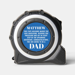Dad-to-be Pregnancy Reveal to Husband Blue Custom 1