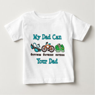 Dad Triathlon Toddler T-shirt
