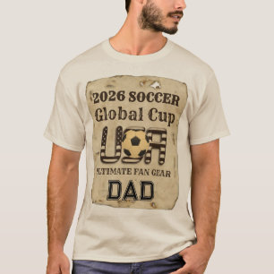 Dad USA 2026 Global Cup: Dad Front-Row 11 Premium  T-Shirt