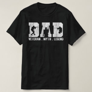 dad veteran myth legend T-Shirt