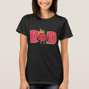 Dad Watermelon Design - Funny Summer Melon Fruit T-Shirt