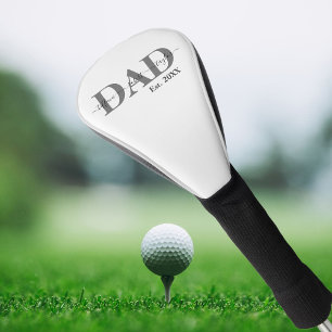 Dad With Kids Names Golf Head Cover