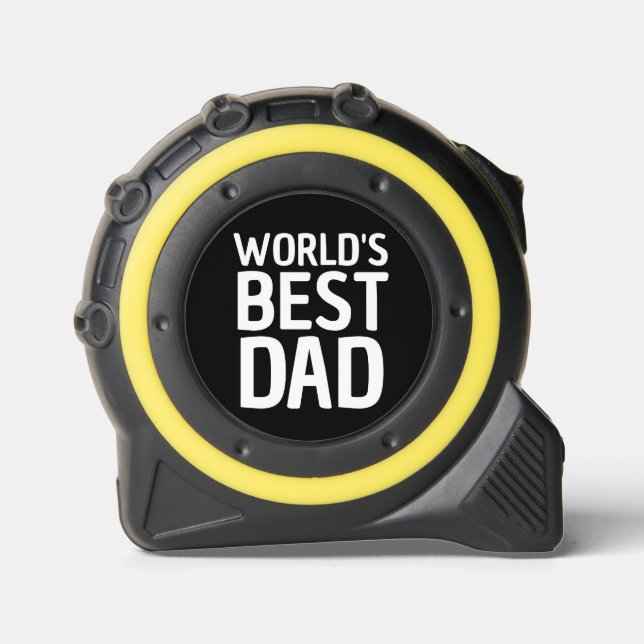 DAD WORLD'S BEST Tape Measure 1 (Front)