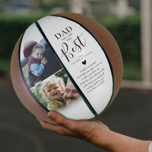 DAD 'You Are The Best' Photos Name & Quote Basketball