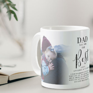 'DAD' you are the Best  Photos Name & Quote Plaque Coffee Mug