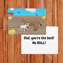Dad You’re the Best No Bull Father’s Day