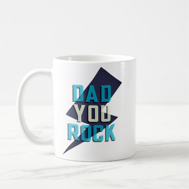 Dad You Rock Classic Mug (Left)