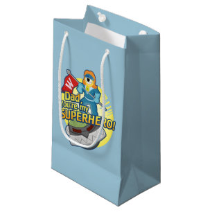 Dad, You're My Superhero Small Gift Bag