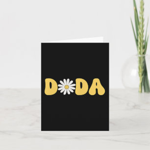 Dada And Mama First Birthday Girl Wild Flower Bloo Card