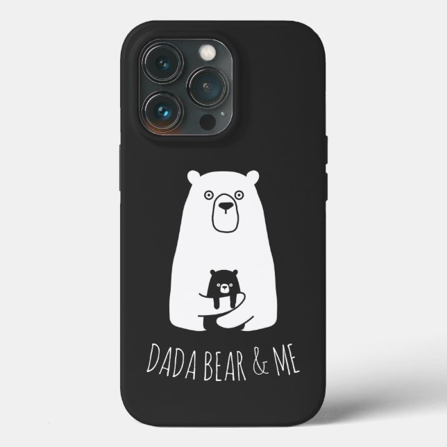DADA BEAR & ME | Dad Kids Daughter Son Dada Bear Case-Mate iPhone Case (Back)