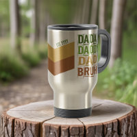 Dada Daddy Dad Bruh Custom Est Modern Typography