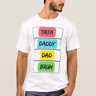 Dada Daddy Dad Bruh Father’s Day Funny Essential  T-Shirt