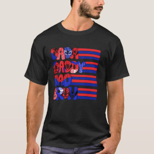 Dada Daddy Dad Bruh Men Funny Father's Day Spider T-Shirt