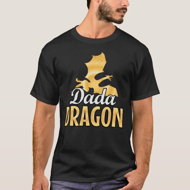 Dada Dragon Lover Father's Day T-Shirt (Front)