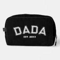 Dada Est. Custom Year White Sport Style Logo Black