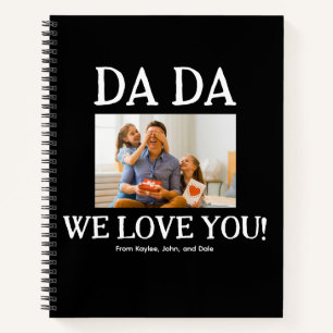 Dada Fathers Day Personalised Custom Notebook