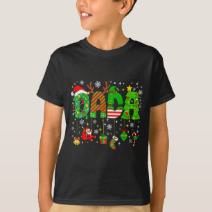 Dada Matching Funny Christmas Family Couple Xmas S T-Shirt
