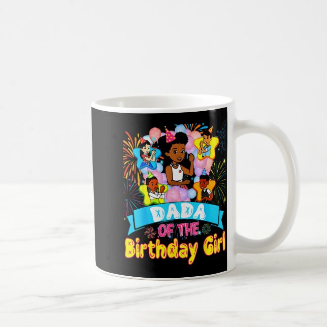 Dada Of Birthday Girl Gracie Birthday Dolls Girl P Coffee Mug (Right)