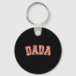 Dada Of The Berry First Birthday Strawberry Family Key Ring