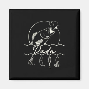 Dada of the big one fishing o-fish-ally 1st magnet