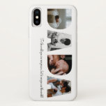 Dada Photo Collage iPhone case for Father's day<br><div class="desc">This is an iPhone case with a photo collage that spells out the word DADA along with a custom message. This is the perfect gift for dad for father’s day,  his birthday or Christmas.</div>