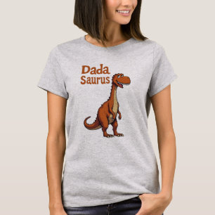 Dada Saurus Dinosaur Dad T-Shirt
