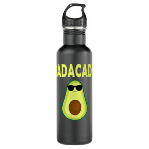 Dadacado Funny Avocado Dad Father's Day Daddy Men 710 Ml Water Bottle