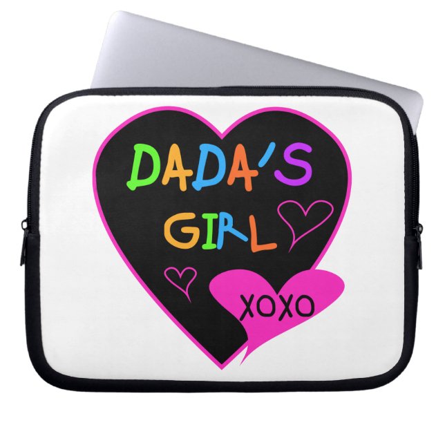 Dada's Girl T-Shirt, Mug, Button, Magnet, More Laptop Sleeve (Front)