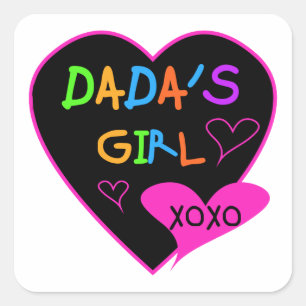 Dada's Girl T-Shirt, Mug, Button, Magnet, More Square Sticker