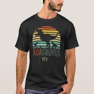 Dadasaurus Dad Dino Fars Day S Men Dinosaur Rex T-Shirt