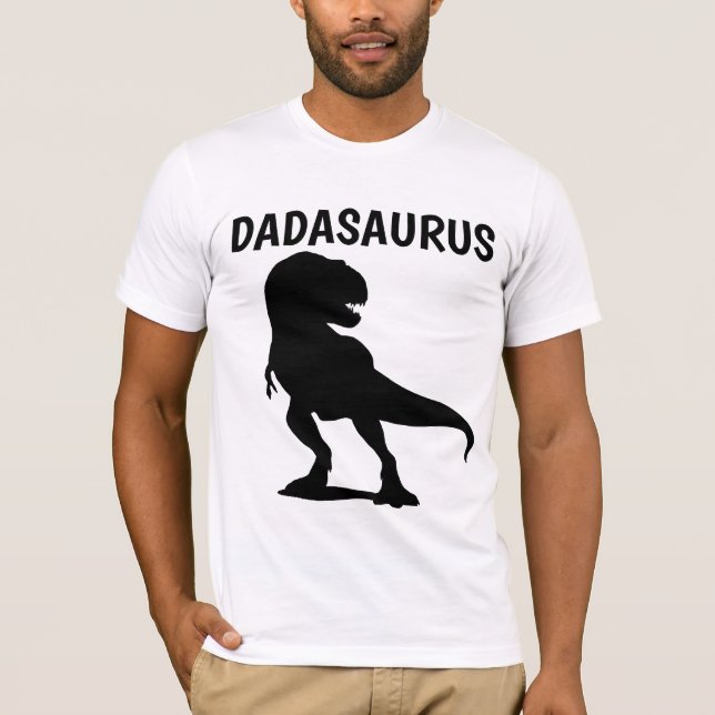 DADASAURUS Dad Dinosaur T-Shirts (Front)
