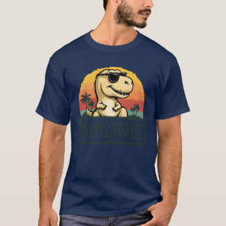 Dadasaurus Dinosaur Dada Saurus Fathers Day friend T-Shirt