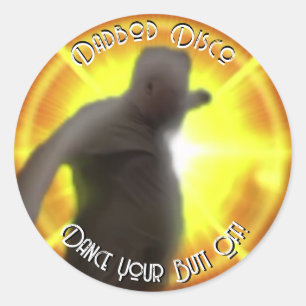 Dadbod Disco Sticker