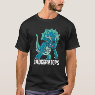 Dadceratops Triceratops Dinosaur Prehistoric Dino T-Shirt