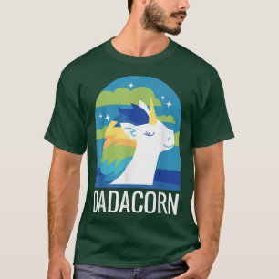 Dadcorn for a Father who love Unicorn T-Shirt