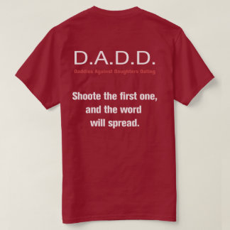 Daddies Against Daughters Dating Shirt