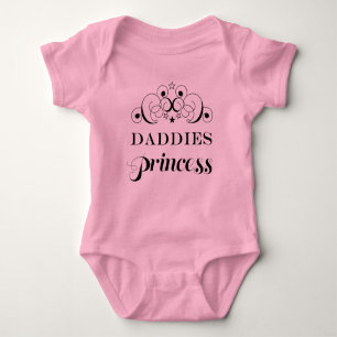 Daddies Princess Baby Tutu Gay Parents Baby Bodysuit