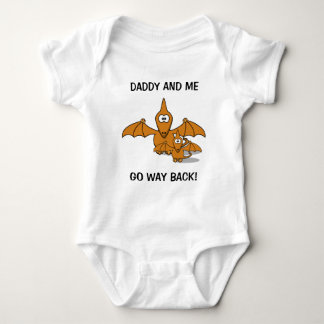 Daddy and Baby Pterodactyl Bodysuit