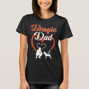 Daddy And Dog Inside Big Heart Happy Father Day Be T-Shirt