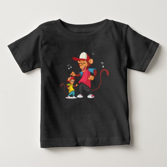 Daddy and Me Grooving Tshirt (Front)