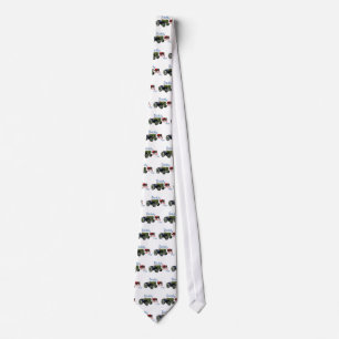 Daddy and Me Tractors Tie