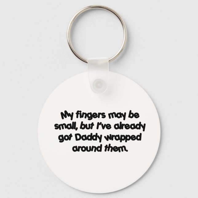 Daddy's Wrapped Key Ring (Front)