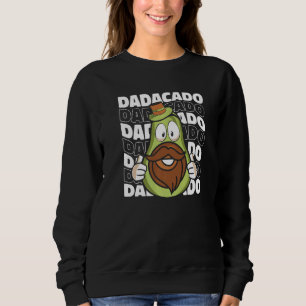 Daddy Avocado Father - Papa Dad Premium Sweatshirt