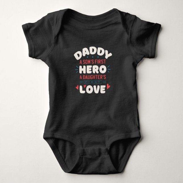 Daddy Baby Bodysuit (Front)
