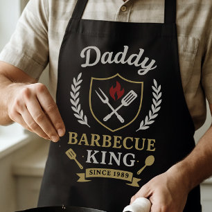 Daddy — Barbecue King Personalized BBQ Apron