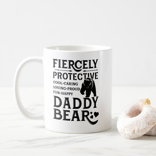 daddy bear coffee mug (With Donut)