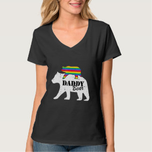 Daddy Bear Fathers Day Cute Baby Happy Fathers Day T-Shirt