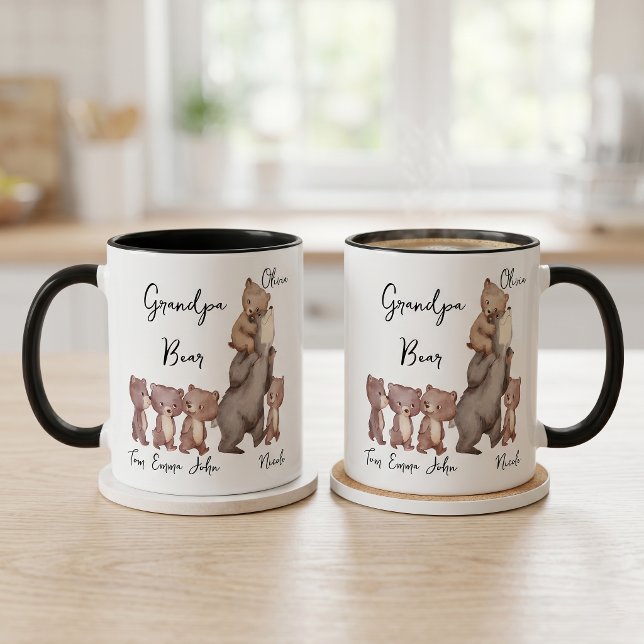 Daddy Bear Father's Day Gift For Dad Mug (Creator Uploaded)