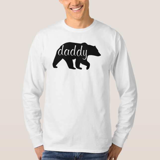 Daddy Bear Long Sleeve T-Shirt (Front)