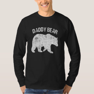 Daddy Bear Matching Family Papa Bear Camping T-Shirt